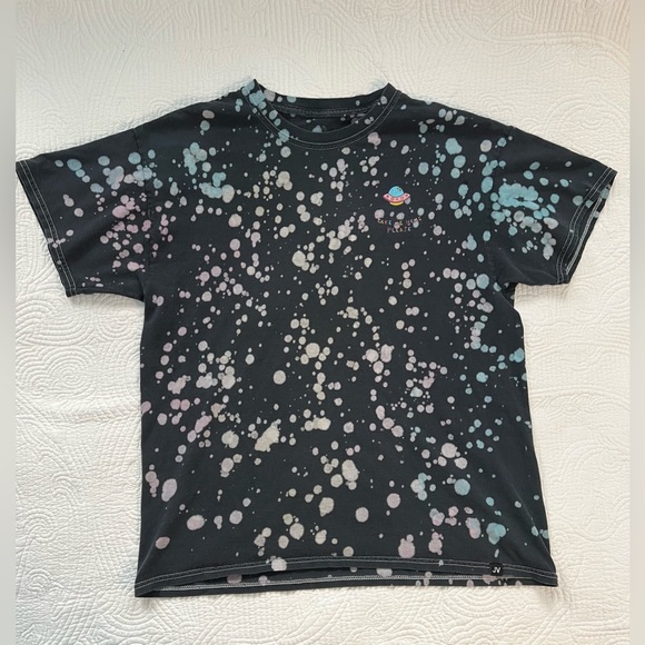 JV By Jac Vanek Take Me Home Black Tie Dye T-Shirt | Size Medium - Picture 1 of 5